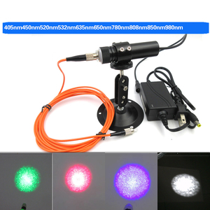 เซ็นเซอร์ LD แบบมัลติโหมดอินเทอร์เฟซ FC/PC ขนาด 105um พร้อมตัวเชื่อมต่อไฟเบอร์สีแดง เขียว น้ำเงิน พร้อมตัวเลือกไฟเบอร์ออปติกสีแดง เขียว และน้ำเงิน - Product Image 2
