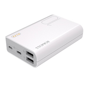 <span class=keywords><strong>ROMOSS</strong></span> SENSE 4 Mini 2 USB พาวเวอร์แบงค์มือถือ,10000MAh ไมโคร Usb แบบพกพาและอัจฉริยะและ Type-C 5V 2.1A - Product Image 5