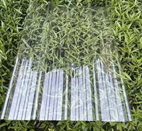 Tôle de toiture ondulée en polycarbonate résistante aux UV, panneau de toiture transparent en PC pour entrepôt et serre - Fabricant