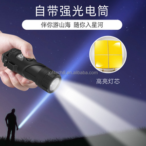 Encendedor de Cigarrillos Recargable USB con Diseño de Dibujos Animados, Resistente al Viento y al Agua, de Aleación de Zinc, con Linterna para Uso en Viajes y Campamentos al Aire Libre - Product Image 3