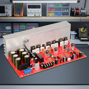 Poweroye AD-700 350W +350W Metal Subwoofer Car <b>Amplifier</b> 2.0 Channel DC12V <b>Amplifier</b> Board Module Active <b>Speaker</b> Private Mold - Product Image 3