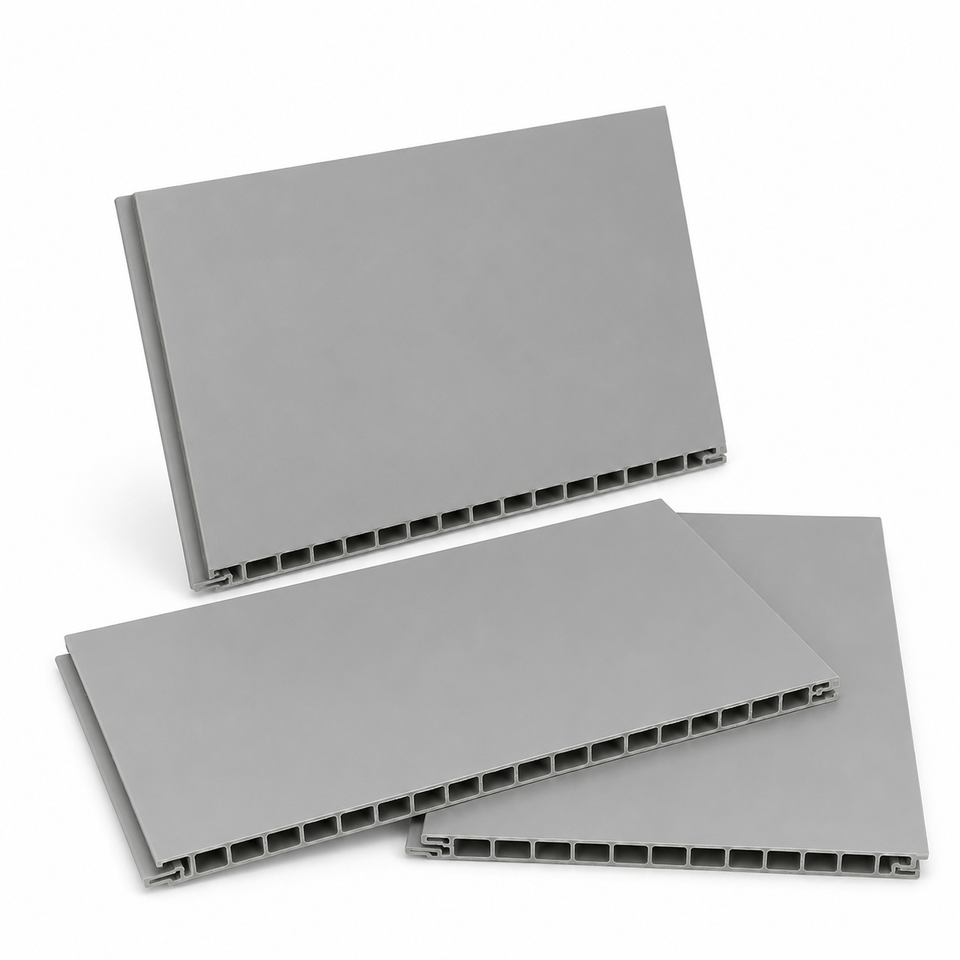 PVC Grey Ceiling Panel Modern Commercial Office Renovation WYRAX ...