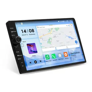 Topuzu 9 inç 4G 2din araba radyo 4 + 64G DSP RDS Carplay otomobil radyosu Android Autoradio araba Stereo Video GPS oyuncu