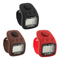 Compteur de prières numérique à 8 canaux avec écran LCD, anneau de doigt musulman, tasbeeh, tasbih, compteur numérique à LED