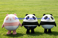 Costume de mascotte gonflable personnalisé en peluche pour adulte, idéal pour les festivals, Halloween, Noël et les fêtes