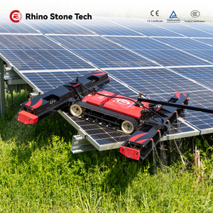 Robot <span class=keywords><strong>de</strong></span> <span class=keywords><strong>nettoyage</strong></span> automatique <span class=keywords><strong>de</strong></span> panneaux solaires télécommandé, équipement <span class=keywords><strong>de</strong></span> <span class=keywords><strong>nettoyage</strong></span> <span class=keywords><strong>de</strong></span> panneaux photovoltaïques pour centrales électriques - Product Image 1