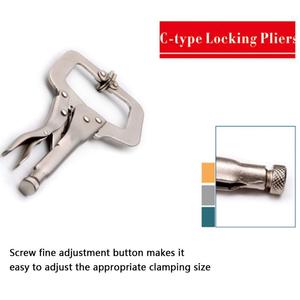 Tang Penjepit Baja Karbon Tipe C Heavy Duty Mini 5, 6, 9, 11, 14, 18 Inci dengan Pengunci - Product Image 6