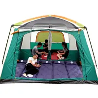 Familie Tent Camping Tenten Grote Ruimte Luxe 4 8 12 Personen Waterdichte Dubbele Lagen 2 Kamers 1 Woonkamer Voor outdoor