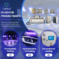 Système de polymérisation UV LED UVA 365 385 395 405 420nm pour PCB/Impression 3D