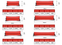 Kit de lames de raclage Dingyue pour plaques de plâtre, spatule de finition pour plaques de plâtre, outil de raclage pour plaques de plâtre, spatule de lissage