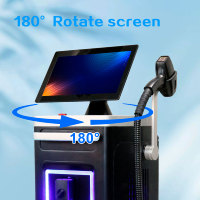 Weifang KM 1200W 1600W diode laser glace platine 755 808 1064nm Trio Diode Laser épilation titane prix
