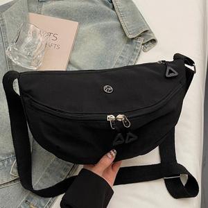 Nuevo Bolso Bandolera Estilo Coreano, Bolso de Hombro Tipo Dumpling, Bolso Pequeño de Tela para Mujer - Product Image 5