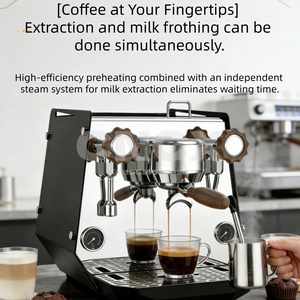 Machine à café semi-automatique professionnelle avec porte-filtre de 58 mm, contrô<span class=keywords><strong>le</strong></span> PID NTC, pompe rotative pour petite boulangerie, <span class=keywords><strong>restaurant</strong></span> - Product Image 5