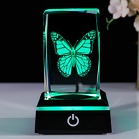 Ornements en cristal de quartz transparent sculptés en intaglio en forme de colonne, bases de lampe, ensemble de 5 à 25 cubes, cadeaux multi-occasions pour l'approvisionnement transfrontalier