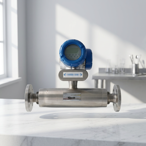 Débitmètre massique Coriolis Optimass 6400, connexion à bride 316L, précision 0,1 % pour la mesure de pétrole et d'eau - Product Image 2