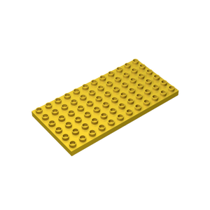 [Gobricks] GDS-D026 gros grande brique plaque en plastique 6x12 grands blocs de construction pièces avec <span class=keywords><strong>72</strong></span> trous - Product Image 2