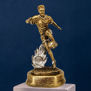 Trofeo BIF de Fútbol para Jugador Destacado, Premio Bota de Oro, Trofeo de Fútbol Antiguo, Superventas - Product Image 3