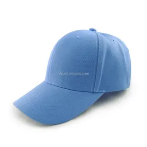 卸売カスタムクラシック6パネルブランク野球帽帽子調節可能なサイズプレーンブランク無地帽子キャップブラック