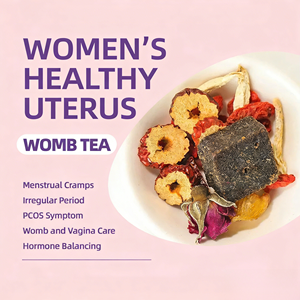 ชาบำรุงมดลูกสูตรผสม OEM สำหรับสุขภาพมดลูกของผู้หญิง ผสมพุทราจีน โกจิเบอร์รี่ กุหลาบ ขิง น้ำตาลทรายแดง ธรรมชาติ ปราศจากส่วนผสมจากสัตว์ บรรจุ 10 ซองชา ซองละ 5 กรัม บรรจุกล่อง - Product Image 6