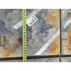 <span class=keywords><strong>Carrelage</strong></span> mural en marbre <span class=keywords><strong>bleu</strong></span> naturel de conception moderne, grande dalle de marbre polie pour la décoration de villa Solution de conception graphique - Product Image 2
