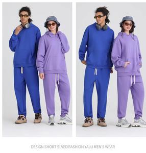 Felpa con cappuccio personalizzata da <span class=keywords><strong>uomo</strong></span> blu Navy con logo tinta unita peso normale stagione invernale personalizzata produttore di <span class=keywords><strong>felpe</strong></span> con cappuccio - Product Image 2