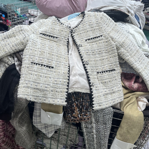 Chaquetas <span class=keywords><strong>de</strong></span> Tweed <span class=keywords><strong>de</strong></span> Marca Usadas al por Mayor para Mujer, Abrigos <span class=keywords><strong>de</strong></span> Segunda Mano <span class=keywords><strong>de</strong></span> Alta Calidad, <span class=keywords><strong>Ropa</strong></span> Usada en Pacas - Product Image 2