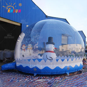 WINSUN - Globo de Nieve Transparente para Exteriores, Burbuja para Casa, Trampolín, Carpa Inflable Transparente, Bomba Eléctrica Impermeable, Fácil de Instalar - Product Image 4