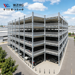 Bare-Steel Parking Tower Economical Unpainted car Park Building for Budget Projects Field-painting Ready Lowest Upfront Cost - Product Image 1