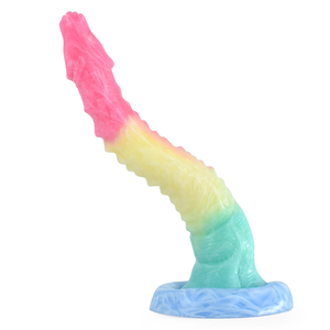 Günstige und gute Qualität Fantasy Silikon Sexspielzeug Ganzkörper Soft Real Touch Anal Penis Dildo für Frau Vaginal G-Punkt Saugen - Product Image 2