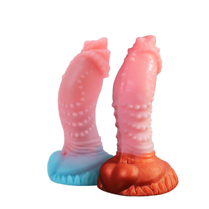 Gode en silicone à <span class=keywords><strong>chambre</strong></span> arrière ultra-large Dispositif d'auto-plaisir pour femmes Bâton de massage à libération de liquide épais Doux Nouveau <span class=keywords><strong>commerce</strong></span> extérieur - Product Image 1