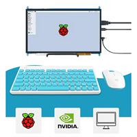 Kit de démarrage officiel Raspberry Pi 4B, kit de développement IA, kit informatique de bureau Raspberry Pi 4