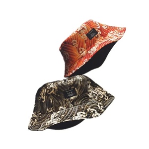 Chapeau Bob Réversible Tendance en Coton à Motif Feuille de Dessin Animé, Quatre Saisons, Protection Solaire pour Plage, Golf, Pêche, Activités de Plein Air et Vacances - Product Image 4
