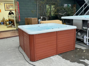 <span class=keywords><strong>Jacuzzi</strong></span> de luxe pour l'extérieur et l'intérieur, pour <span class=keywords><strong>8</strong></span> <span class=keywords><strong>personnes</strong></span>, avec cascade et jets, fonction <span class=keywords><strong>jacuzzi</strong></span> et vapeur - Product Image 2