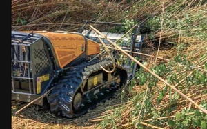 Robot mulcher nhiệm vụ nặng nề di động lâm nghiệp mulcher điều khiển từ xa theo dõi ai mulcher gỗ chipper cải tạo đất - Product Image 5