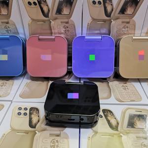 Nouveau téléphone pliable pour seniors I17 <span class=keywords><strong>Pro</strong></span> Max Mini, petit, pliable, 2 SIM, 4G LTE débloqué, enregistrement automatique des appels, numérotation rapide, radio FM - Product Image 5