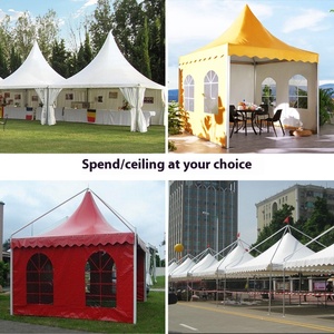 Tente extérieure à double couche de style européen en alliage d'aluminium robuste pour les activités publicitaires d'exposition de mariage - Product Image 3