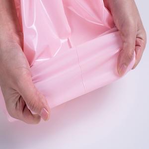 Vente en gros d'héliogravure à boucle souple avec logo personnalisé Recyclable thermoscellé PE Sac à provisions pour restaurant Emballage Expositions - Product Image 5