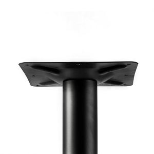Base de Mesa de Comedor de Metal WEKIS, Altura Ajustable, Recubrimiento en Polvo Negro, para Cubierta de Vidrio, Uso en Hoteles - Product Image 5