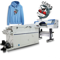Impresora DTF para Camisetas, Gorras, Pantalones, Calcetines y Zapatos, Máquina de Impresión de 60 cm con Doble Cabezal i3200 para Epson A1