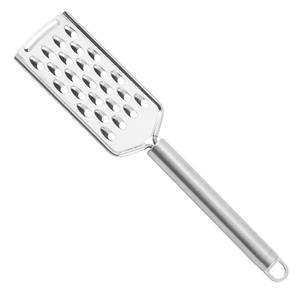Rallador de queso de acero inoxidable con mango, herramienta de cocina duradera para verduras y jengibre, solo lavar a mano - Product Image 5