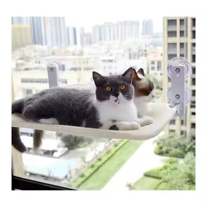 Cama para mascotas inalámbrica para gatos grandes de fácil instalación con marco de metal, hamaca cómoda para ventana de gato, nueva hamaca para gatos - Product Image 2