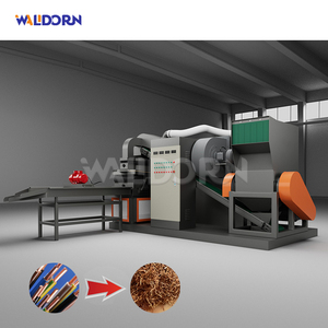Automatic Large Scrap <b>Wire</b> Granulation Machine with PLC <b>Control</b> Electric Copper Aluminum Cable Granulator Motor - Product Image 3