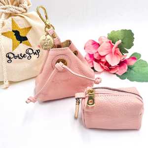 ที่ใส่ถุงเก็บอุจจาระสุนัขแบบทำมือสุดหรู  วัสดุไนลอนและโพลีเอสเตอร์  ตกแต่งด้วยหมุด  ของขวัญสำหรับสุนัข - Product Image 2