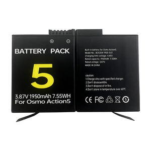 Pour <span class=keywords><strong>Hero</strong></span> DJI Sport Camera Action <span class=keywords><strong>5</strong></span> <span class=keywords><strong>Pro</strong></span> Action 4 3 pour <span class=keywords><strong>Go</strong></span> Mah 1950 mAh - Product Image 3