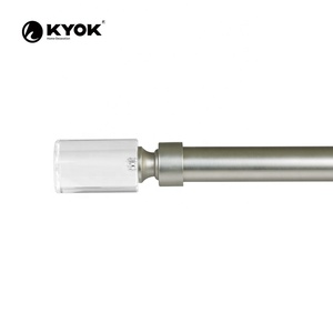 KYOK Ensemble de tringles à <span class=keywords><strong>rideaux</strong></span> extensibles de luxe en cristal pour la décoration de la maison - Product Image 6