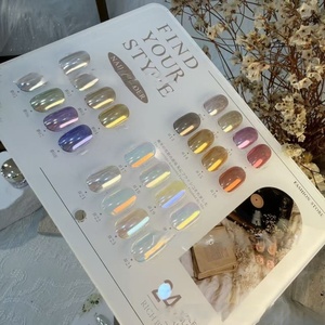 Polvo de Uñas con Efecto Espejo de 24 Colores, Súper Brillante, en Caja de Madera, Exclusivo para Salones de Uñas - Product Image 3