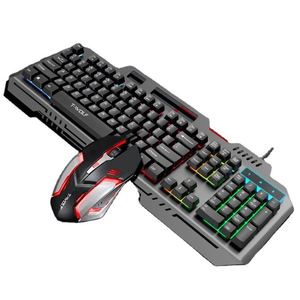 X518 Wholesales <b>Gaming</b> Keyboard and Mouse Set Tf600 Wired Mechanical Keyboard Rgb Backlight Game Keyboard <b>Gaming</b> Mouse Combo - Product Image 1