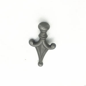 Современный дизайн кованого ограждения декоративные инвестиционные литейные компоненты - Product Image 3