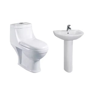 Inodoro de Cerámica de Precio Económico de <span class=keywords><strong>Bolina</strong></span> Factory Sanitary Ware, Marca de Inodoro de Una Pieza con Doble Descarga y Montaje en el Suelo - Product Image 3