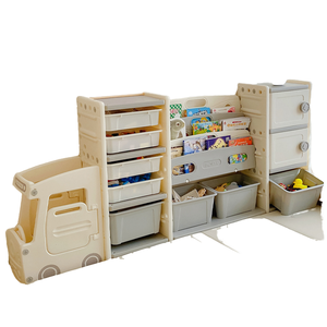 Mobiliário infantil Conjunto com Plastic Clothes Box & Bookshelf for Bedroom & Kindergarten Organization for Kids Adolescentes <span class=keywords><strong>Outdoor</strong></span> Use - Product Image 1